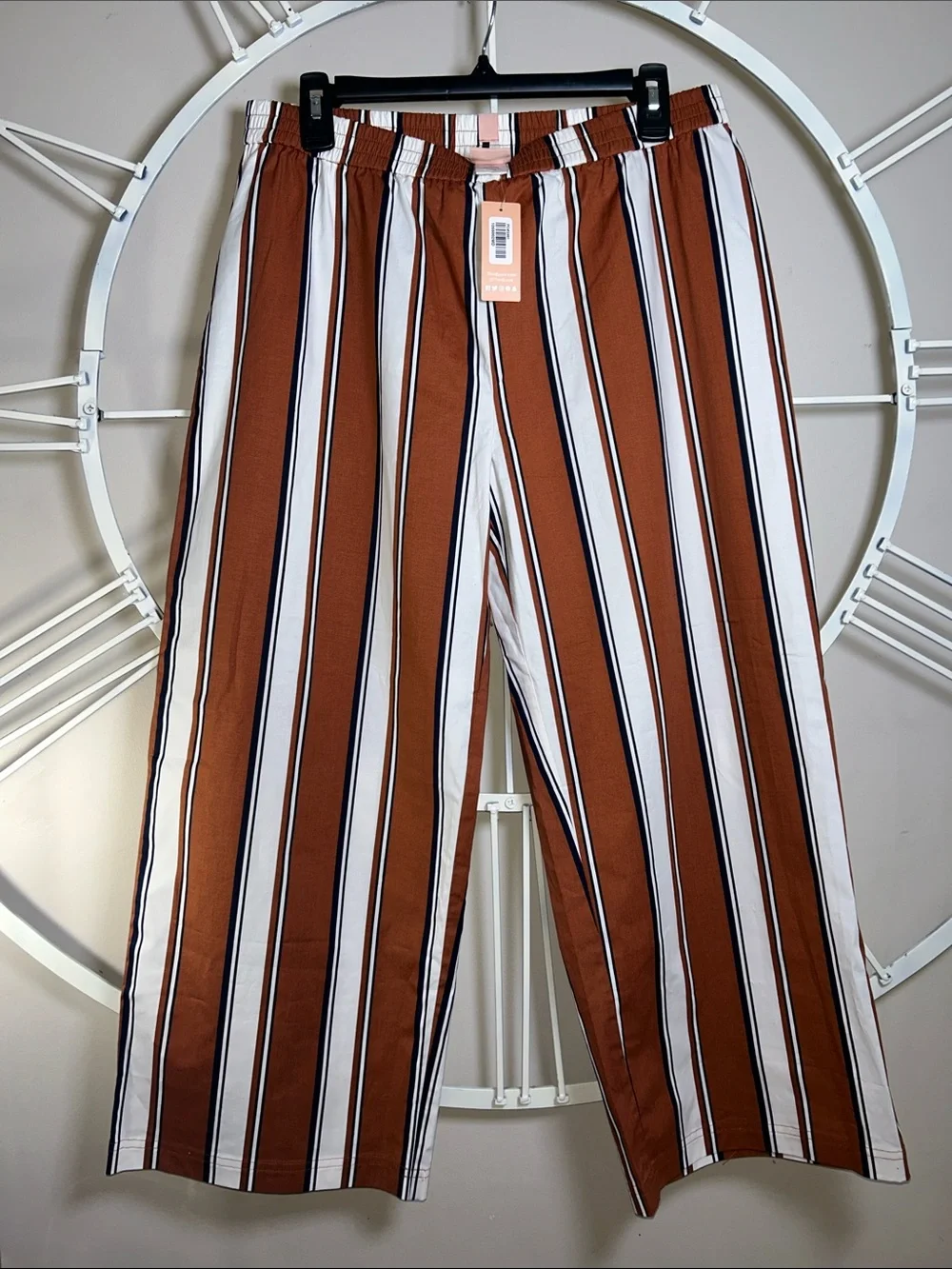 NWT ThirdLove Essential Cotton PJ Set in Sedona Stripe
